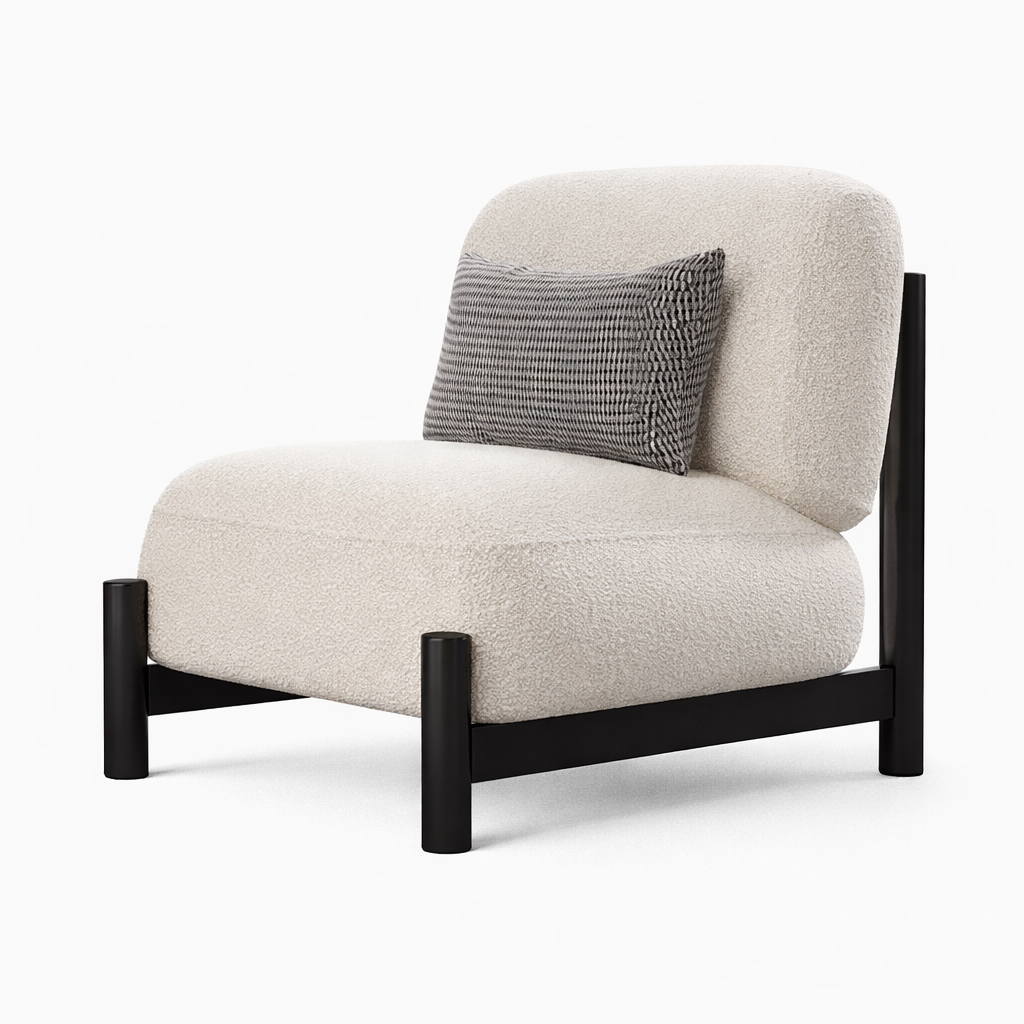 Fauteuil Design Intérieur – Structure Noire